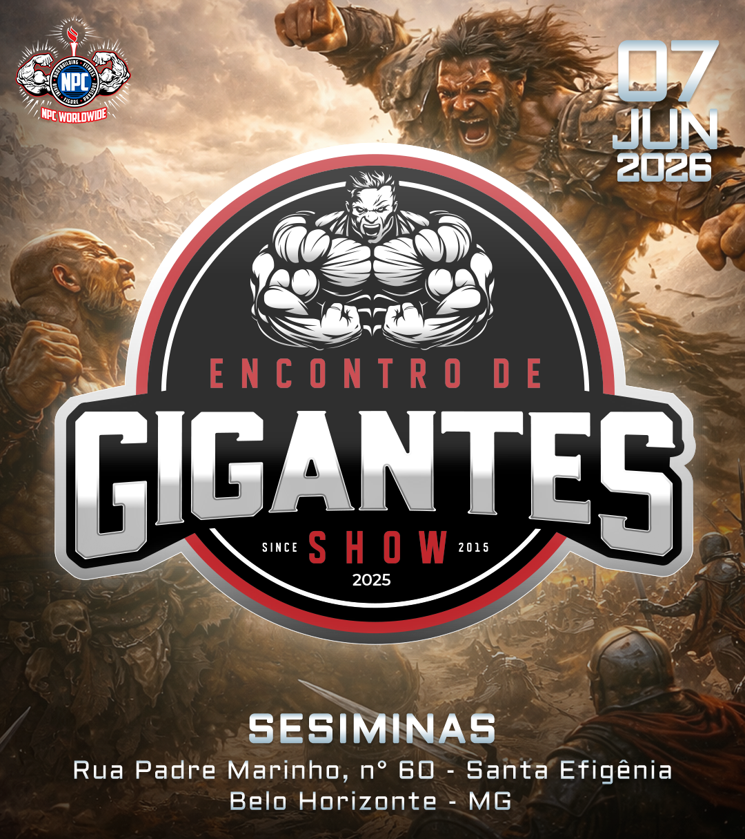 ENCONTRO DE GIGANTES SHOW 2026